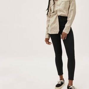 Everlane | Authentic Stretch High Rise Skinny | Black | 28 regular